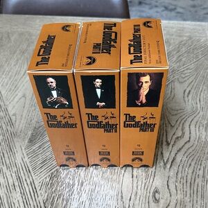 The Godfather Trilogy VHS Box Set